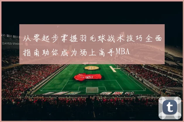 从零起步掌握羽毛球战术技巧全面指南助你成为场上高手MBA